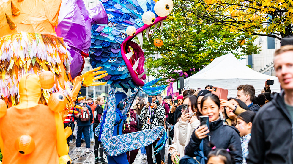 Halloween in the City in Manchester